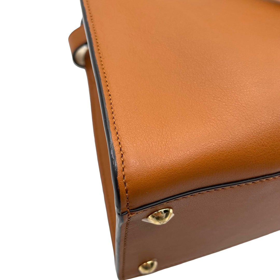 Bolsa Fendi Vitello Seta Century Small Peekaboo X-Tote