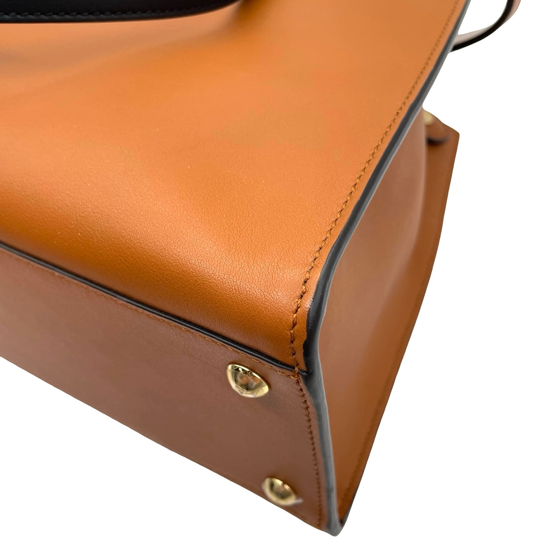 Bolsa Fendi Vitello Seta Century Small Peekaboo X-Tote