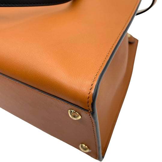 Bolsa Fendi Vitello Seta Century Small Peekaboo X-Tote