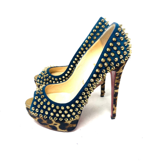 Pumps Christian Louboutin Lady Peep T.36.5