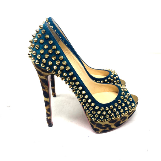 Pumps Christian Louboutin Lady Peep T.36.5