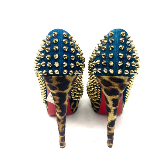 Pumps Christian Louboutin Lady Peep T.36.5