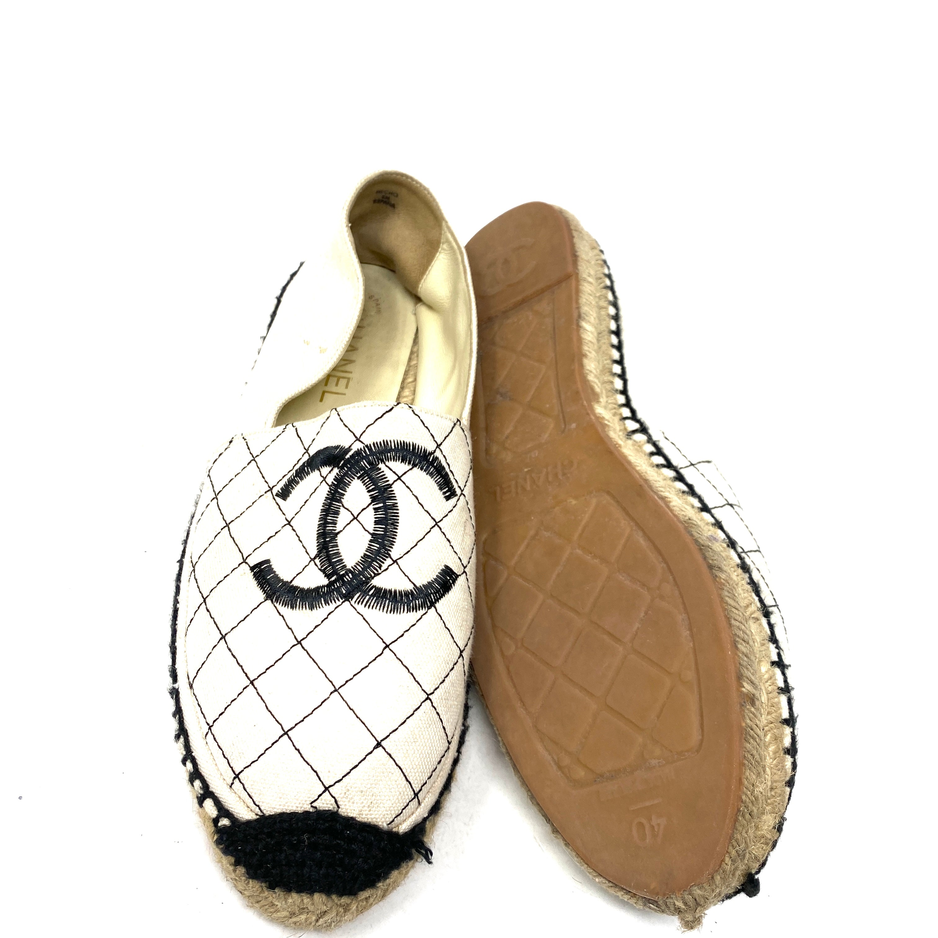 Alpargatas Chanel T.40