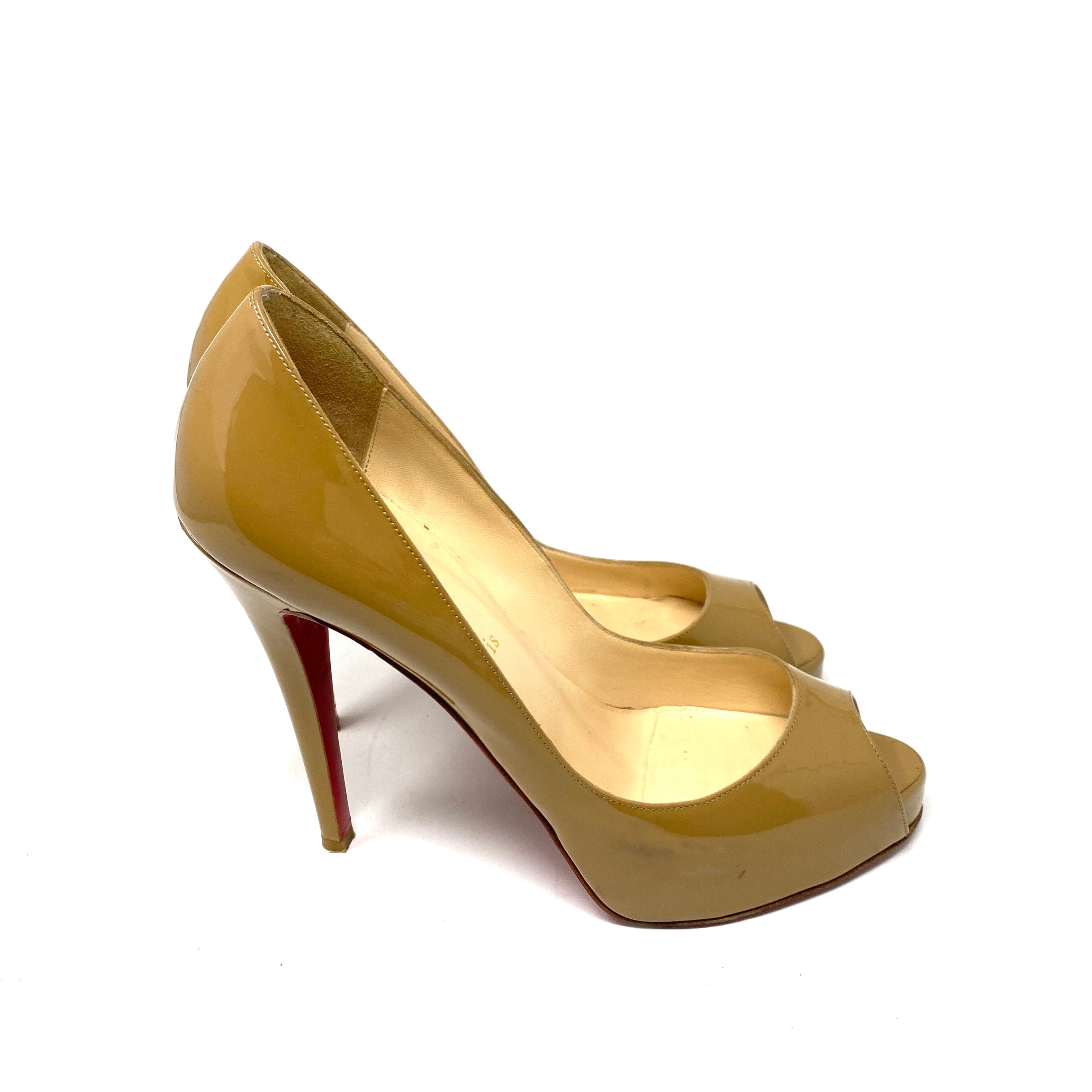 Pumps Christian Louboutin Peep Toe T.40