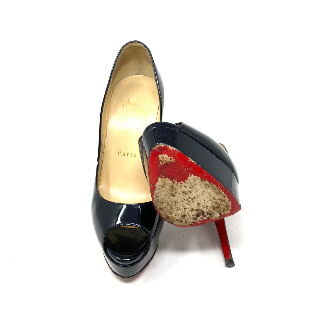 Pumps Christian Louboutin Lady Peep T.35.5